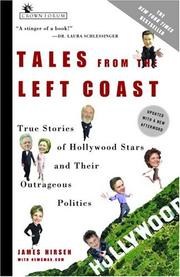 Cover of: Tales from the left coast: true stories of Hollywood stars and their outrageous politics