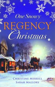 Cover of: One Snowy Regency Christmas