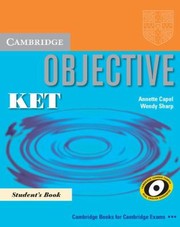 Cover of: Objective Ket Students Book
