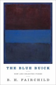 Cover of: Blue Buick New And Selected Poems