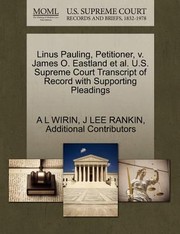 Cover of: Linus Pauling Petitioner