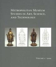 Cover of: Metropolitan Museum Studies In Art Science And Technology