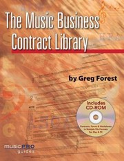 Cover of: The Music Business Contract Library by 