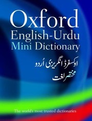Cover of: Oxford Englishurdu Mini Dictionary Auksfar Inglish Urd Mukhtaar Lughat