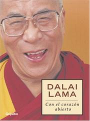 Con el corazón abierto by His Holiness Tenzin Gyatso the XIV Dalai Lama