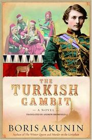 Cover of: The Turkish gambit by B. Akunin