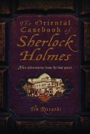 Cover of: The oriental casebook of Sherlock Holmes by Theodore Riccardi