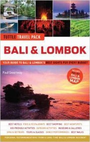 Cover of: Tuttle Travel Pack Bali Lombok by 