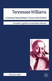 Cover of: Tennessee Williams A Streetcar Named Desirecat On A Hot Tin Roof