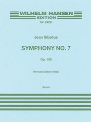 Cover of: Symphony No 7 Op 105 1924