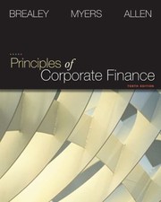 Cover of: Principles Of Corporate Finance by 