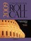 Cover of: Congressional Roll Call A Chronology And Analysis Of Votes In The House And Senate 111th Congress First Session
