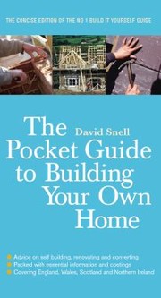 Cover of: The Pocket Guide To Building Your Own Home