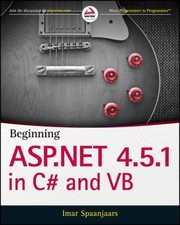 Cover of: Beginning Aspnet 451 In C And Vb by 