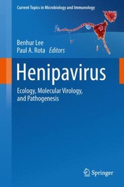 Cover of: Henipavirus Ecology Molecular Virology And Pathogenesis by 