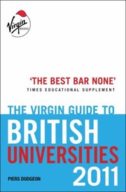 Cover of: Virgin Guide To British Universities2011