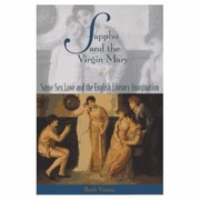 Cover of: Sappho And The Virgin Mary Samesex Love And The English Literary Imagination