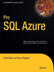 Cover of: Pro Sql Azure