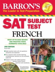 Cover of: Sat Subject Test French by 