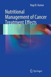 Cover of: Nutritional Management Of Cancer Treatment Effects