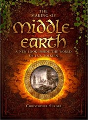Cover of: Tolkien And The Making Of Middleearth by 