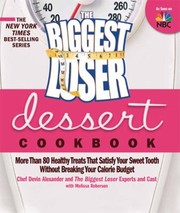 The Biggest Loser Dessert Cookbook More Than 80 Healthy Treats That Satisfy Your Sweet Tooth Without Breaking Your Calorie Budget by Devin Alexander