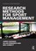 Cover of: Research Methods For Sport Management