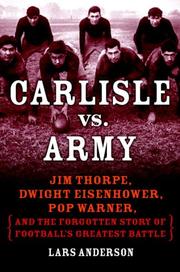 Cover of: Carlisle vs. Army by Lars Anderson, Lars Anderson