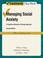 Cover of: Managing Social Anxiety A Cognitivebehavioral Therapy Approach Workbook