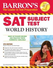 Cover of: Barrons Sat Subject Test World History by 