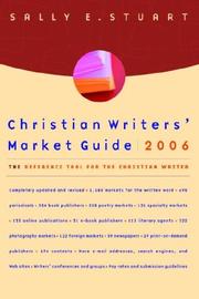 Cover of: Christian Writers' Market Guide 2006 by Sally Stuart