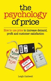 Cover of: The Psychology Of Price