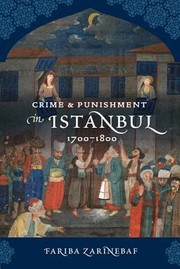 Cover of: Crime And Punishment In Istanbul 17001800 by 