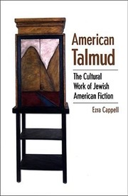 Cover of: American Talmud The Cultural Work Of Jewish American Fiction