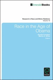 Cover of: Race In The Age Of Obama by Donald Cunnigen