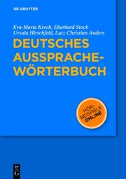 Cover of: Deutsches Aussprachewrterbuch Hrbeispiele Online by 