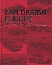Cover of: Car Design Europe Myths Brands People