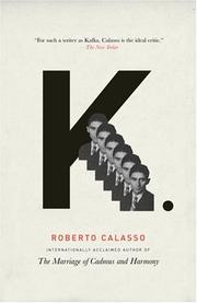 Cover of: K. by Roberto Calasso