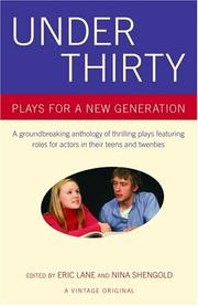 Cover of: Under 30: plays for a new generation