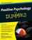 Cover of: Positive Psychology For Dummies