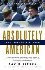 Cover of: Absolutely American by David Lipsky