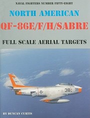 Cover of: North American Qf86e Full Scale Aerial Targets