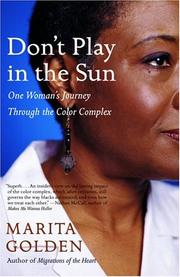 Don't Play in the Sun by Marita Golden