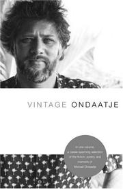 Cover of: Vintage Ondaatje by Michael Ondaatje