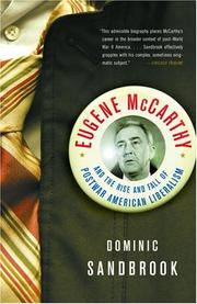 Cover of: Eugene McCarthy