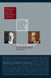 Cover of: Benes Masaryk Czechoslovakia