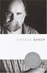 Cover of: Vintage Baker