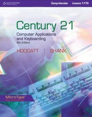 Cover of: Century 21 Computer Applications And Keyboarding Comprehensive Lessons 1170