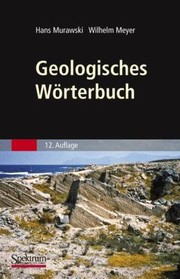 Cover of: Geologisches Wrterbuch