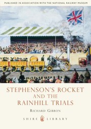 Cover of: Stephensons Rocket And The Rainhill Trials by 